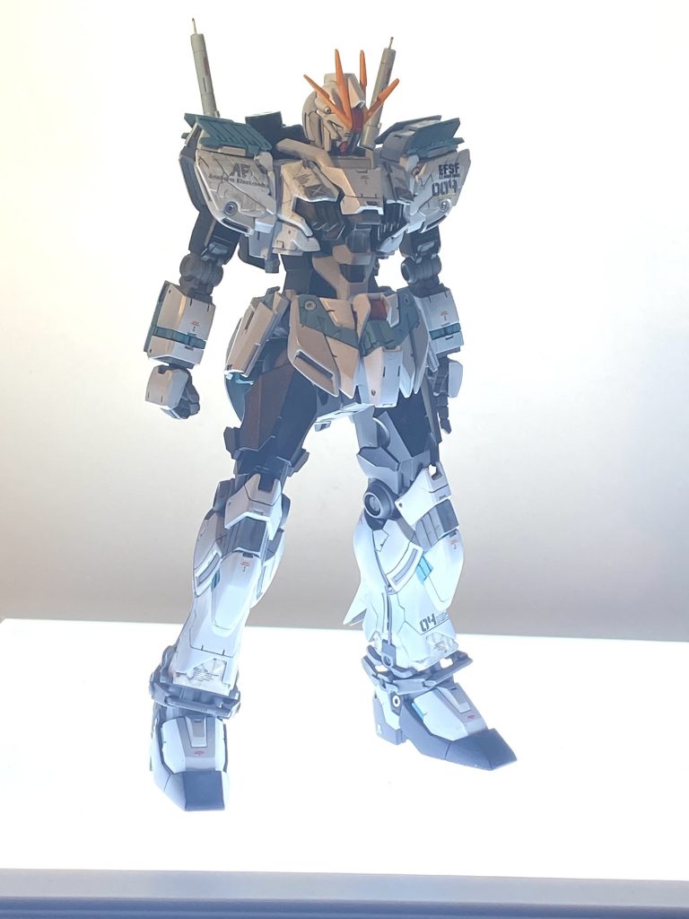陸戦型ナラティブガンダムC装備–2枚目/制作者：kiyoharuda