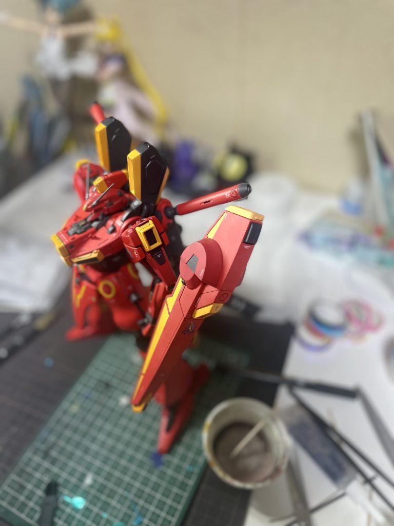 塗装後になります。ここまで観て頂きありがとうございましたm(_ _)m是非是非イイね押して頂くと制作者は喜びますのでどうかよろしくお願いします(=´∀`)人(´∀`=)