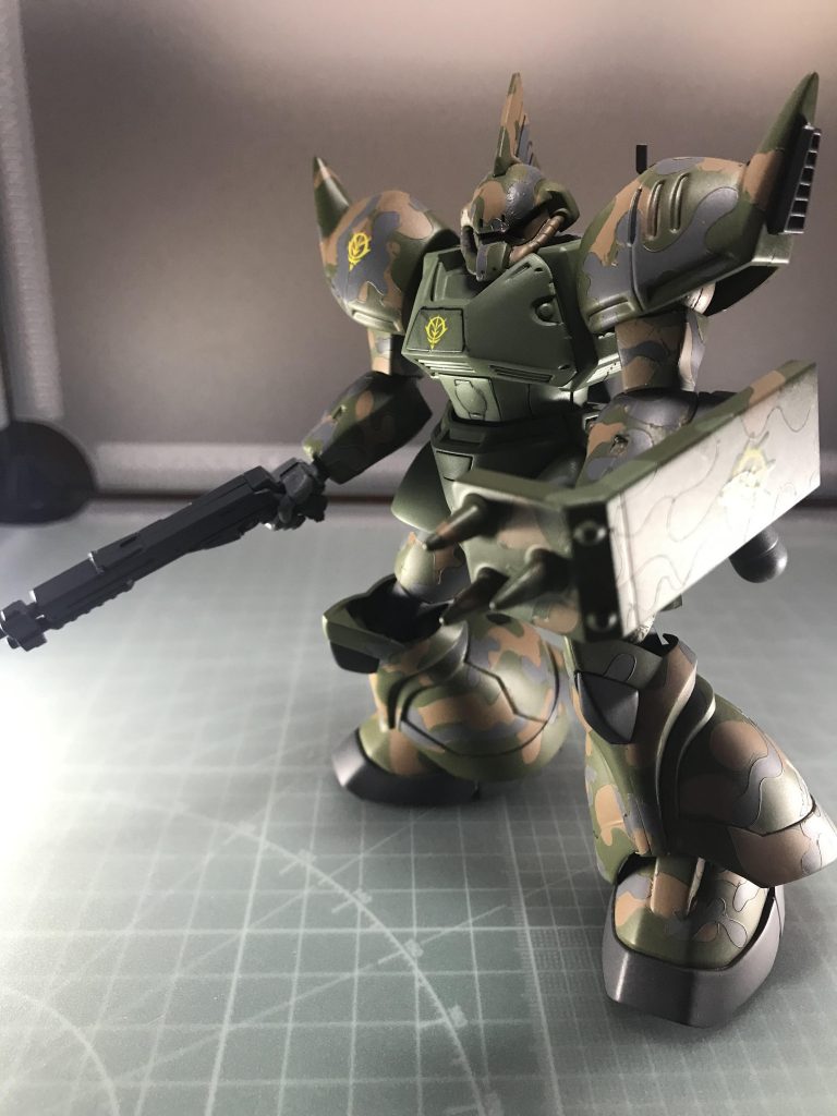 そして2機目はヒックス伍長風にショットガンを持たせたのですがこれも思ったより似合っていまので気に入りました。