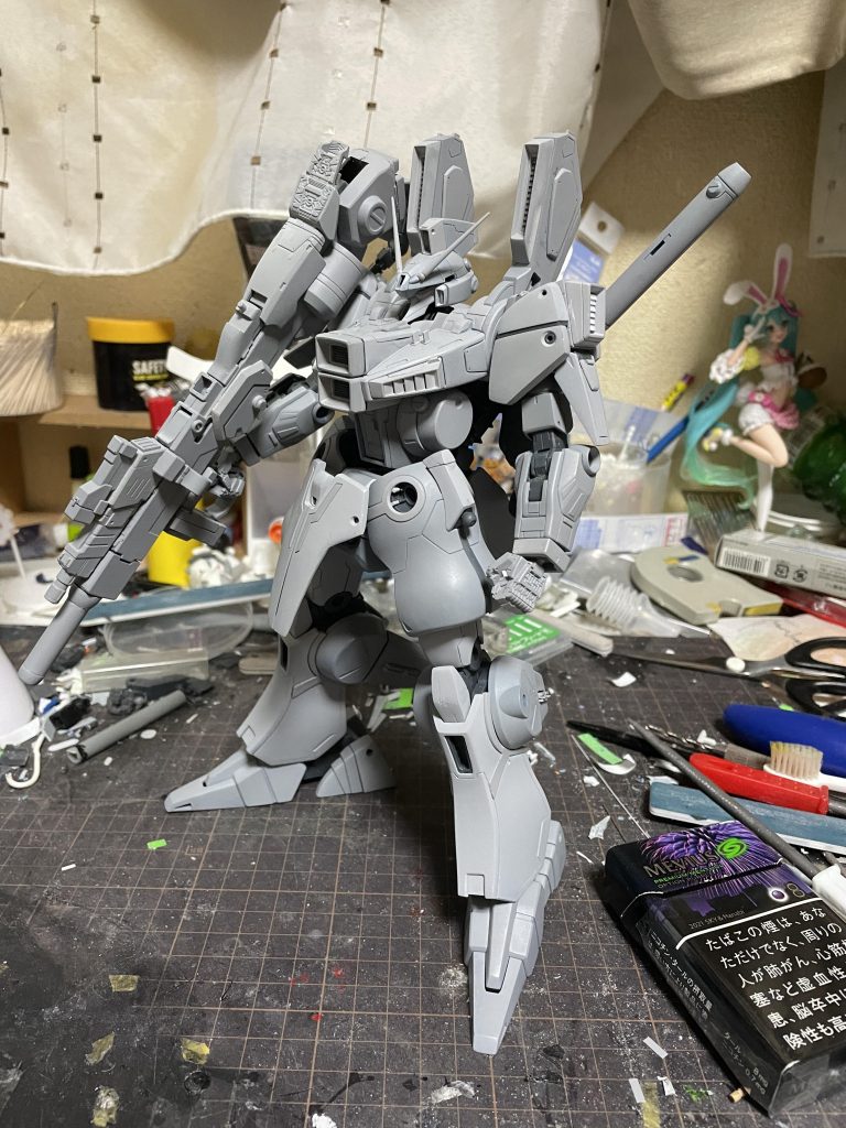 サフ後です。ここからかなり時間掛かりました(´・ω・`)ションボリ