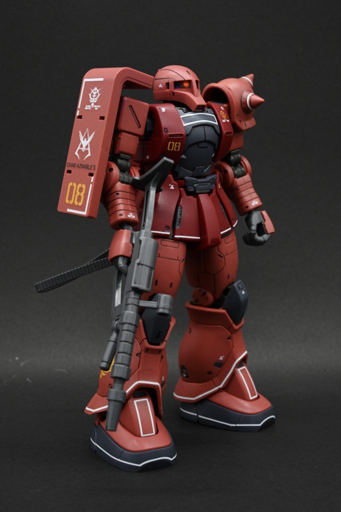 HG シャア専用ザクI–2枚目/制作者：oz5500