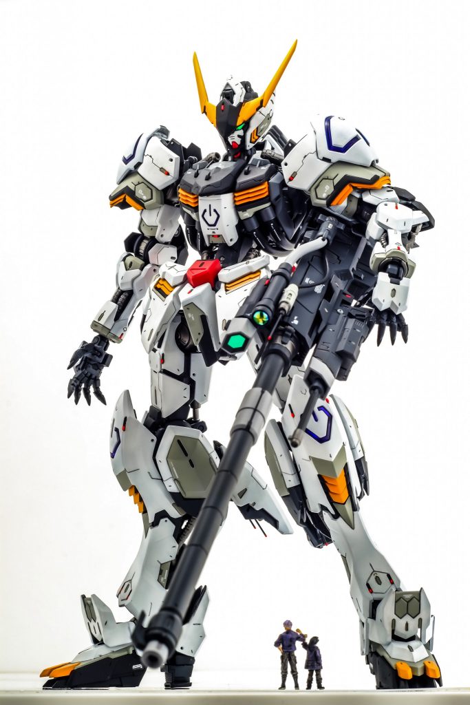 滑腔砲のセンサー部のごちゃごちゃっとした工作もポイントです。