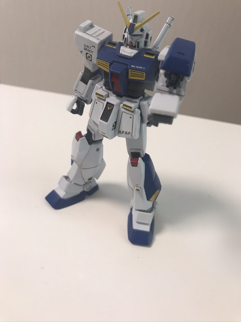 HGUC ガンダム  NT1 アレックス–3枚目/制作者：NbHaruto