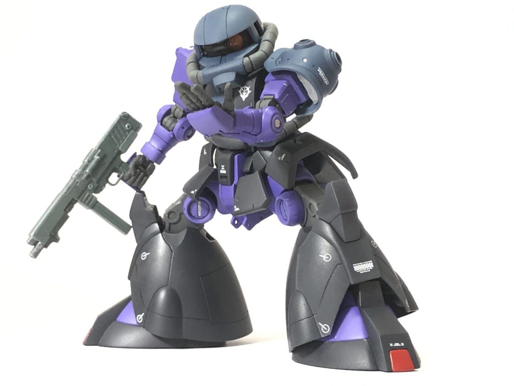 SDCSザクとHG高機動試作型ザクのミキシング