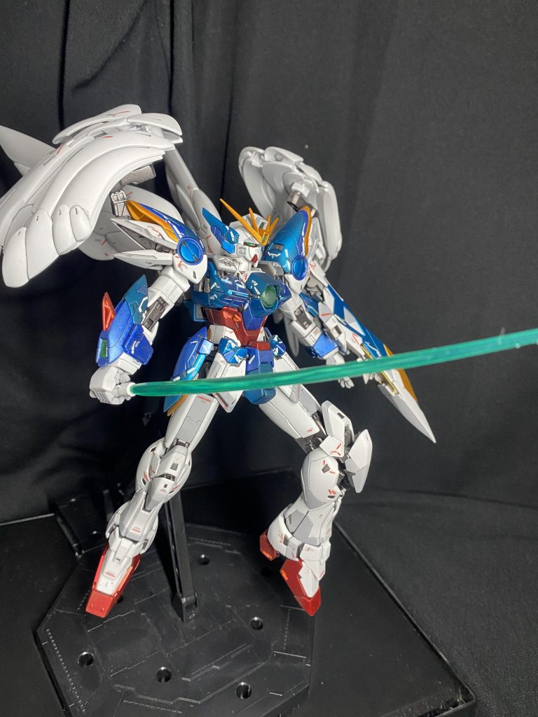 ビームサーベルは無塗装。