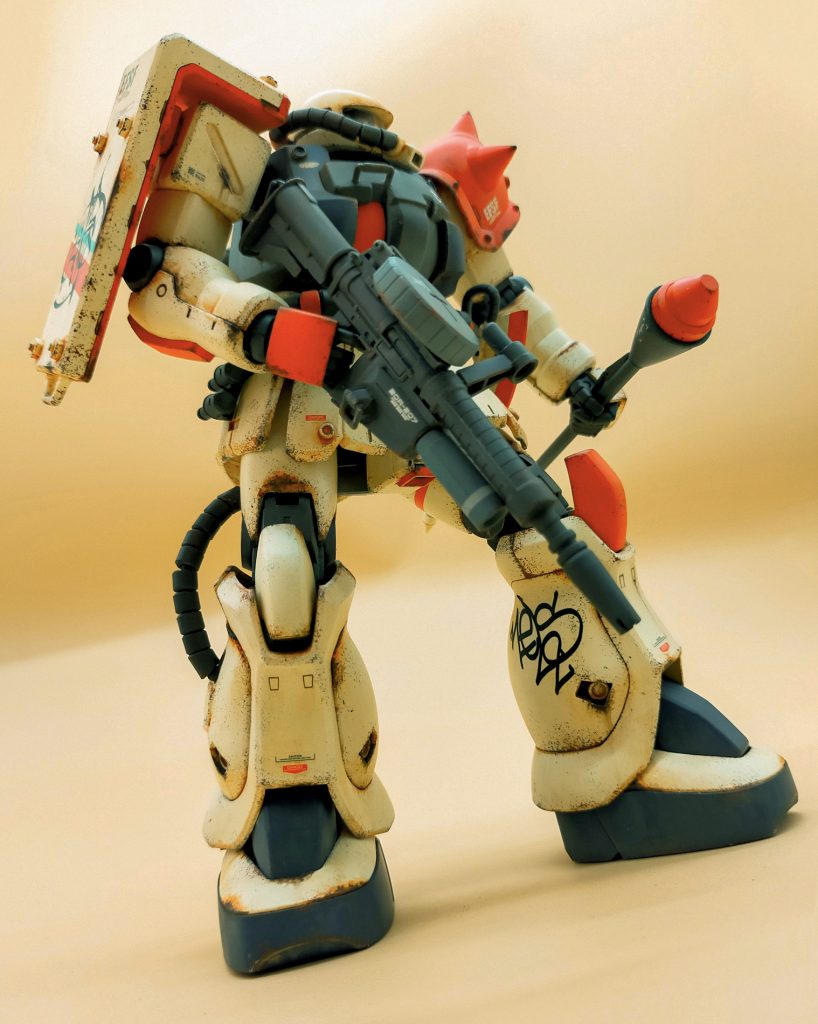 MG  ザクⅡF2型　連邦仕様–4枚目/制作者：坂本コウジ