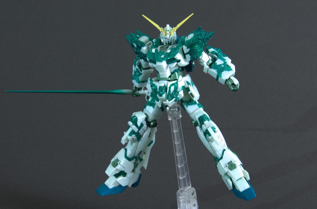 HG ユニコーンガンダム (光の結晶体)–5枚目/制作者：Hase205
