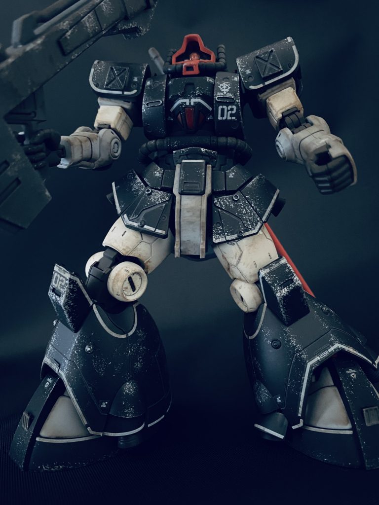 最後は塗装して、艶消し、汚しを行い完成です。説明が長くなって制作のとこまで完成品画像ですみません。まだまだですが、凄く妄想が絶えない機体でした!