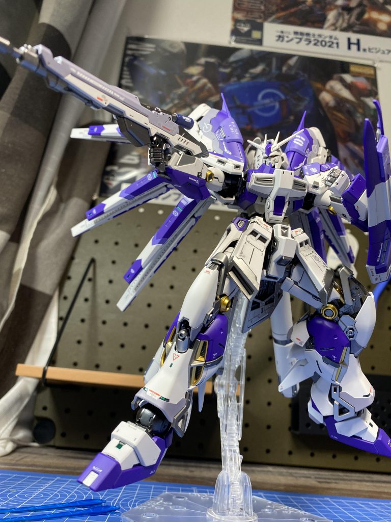 さすがバンダイの最新のキットですね‼︎特に改修等も無く、塗装とデカールのみで仕上げてます(^^)