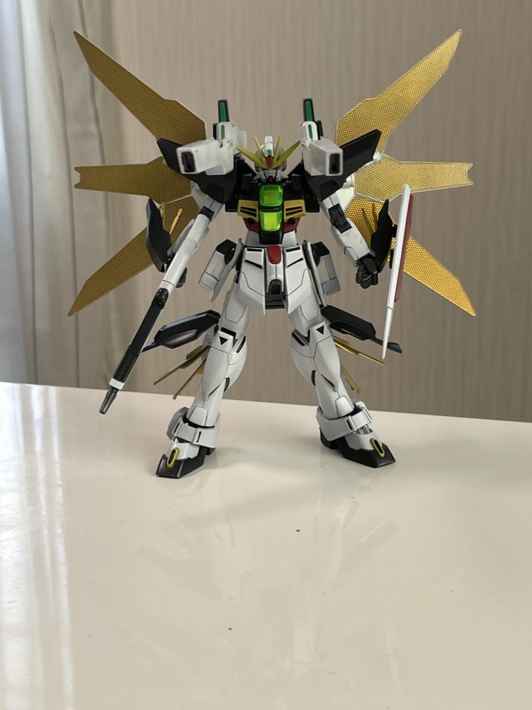 HGAW ガンダム DX 全塗装–2枚目/制作者：NbHaruto