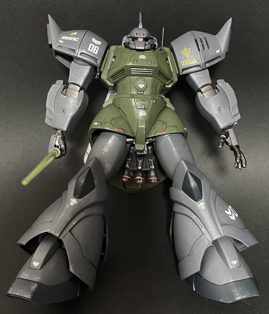 モノアイはHアイズの裏面に蓄光シートを貼り、夜帰宅した際に「ここにいるよぉ〜」と出迎えてくれますwww最後までご覧いただきありがとうございます😊