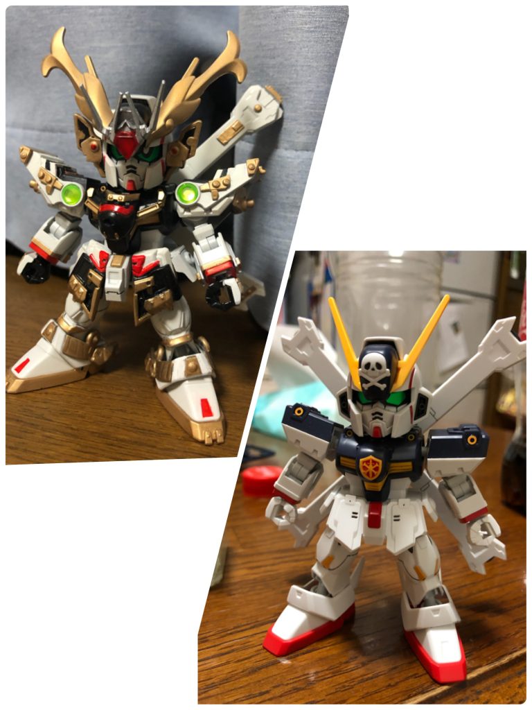 元キットとの比較。