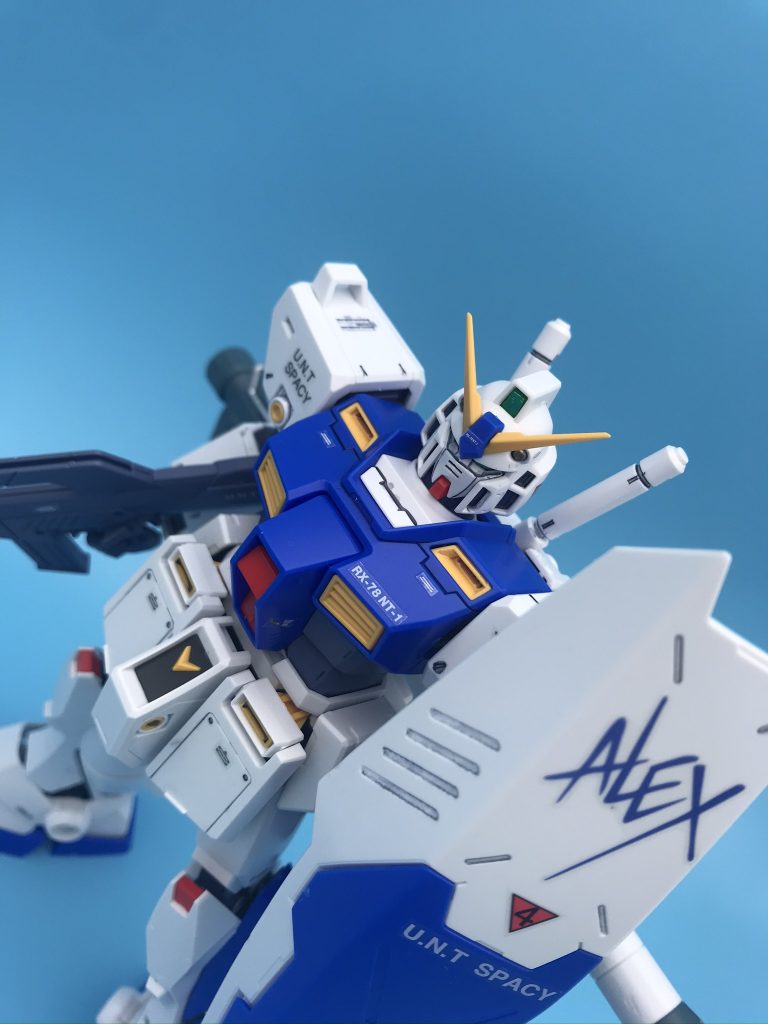 ガンダム類は俯瞰が美しい。