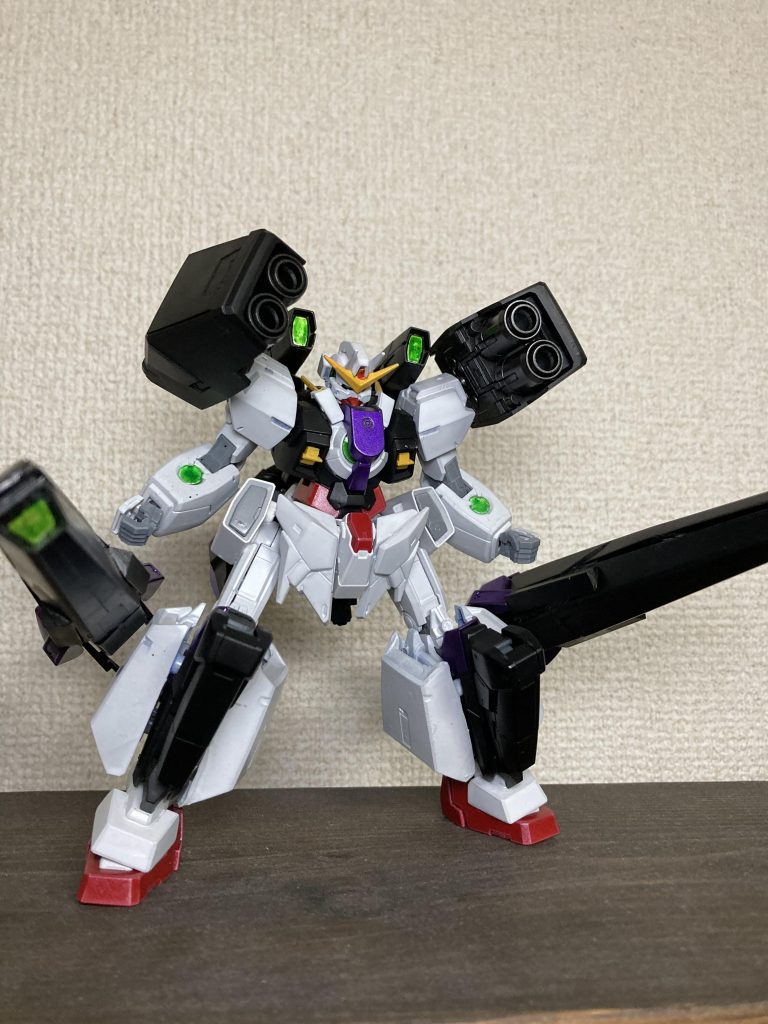 主兵装4GNダッシュユニットキャノンアヴァランチのダッシュユニットにハルートのGNキャノンを移植