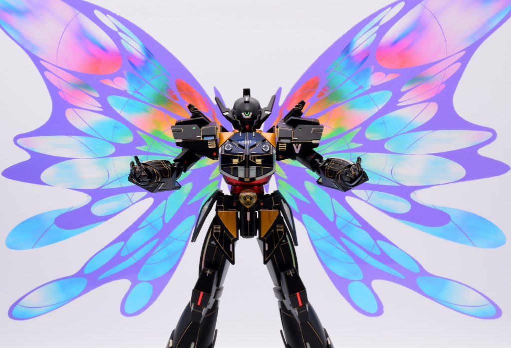 せっかくなので月光蝶エフェクトも取り付け。