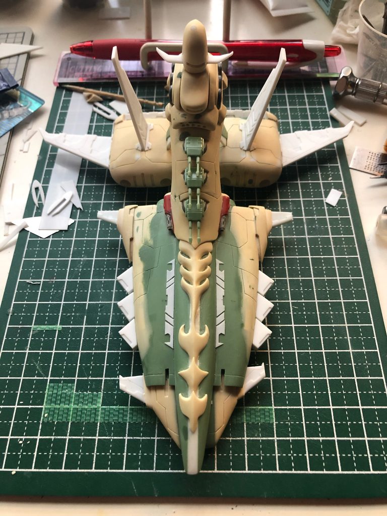 ムサイベースで2週間もあればイケル♪と思って作り始めるも……ここ、違うんだ……ここも形が違う……そこも違うん？で、結局3ヵ月かかってしまった(笑)