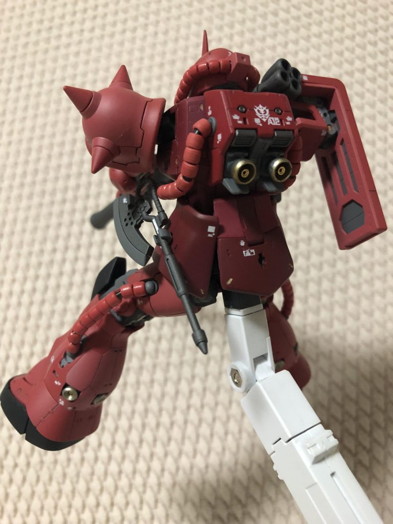 RG シャア専用ザク–2枚目/制作者：みつあき