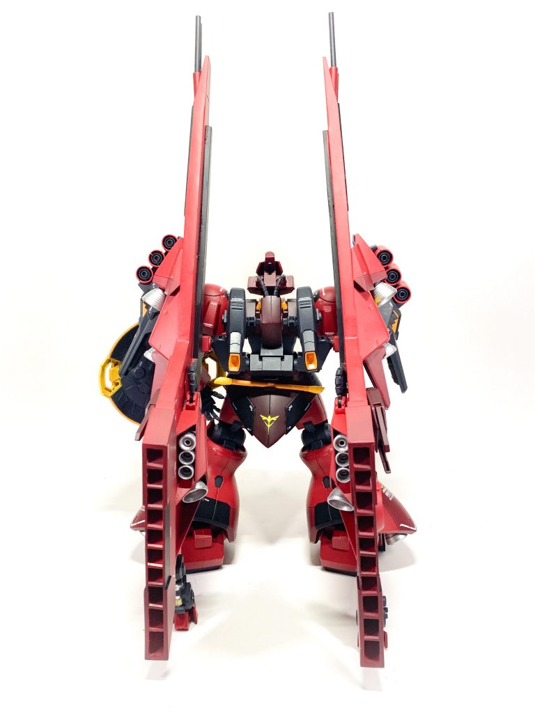 展示規定の高さ制限に引っかかりそうだったので接続アームを新規で作ったのですが実際の設定もこっちが正しかったり今回のデカール総枚数は342枚で多分過去最高ですかね…まぁあとは適当に制作途中の写真です