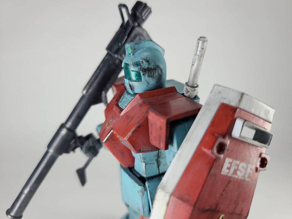 塗装後ウェザリング、デカールで装飾