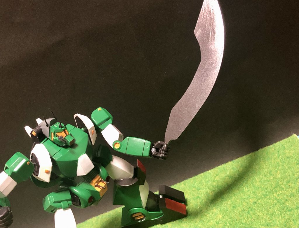 プラ板を貼り合わせてパッと作ったブーメランイディオムのイディオム無しただのブーメランですね