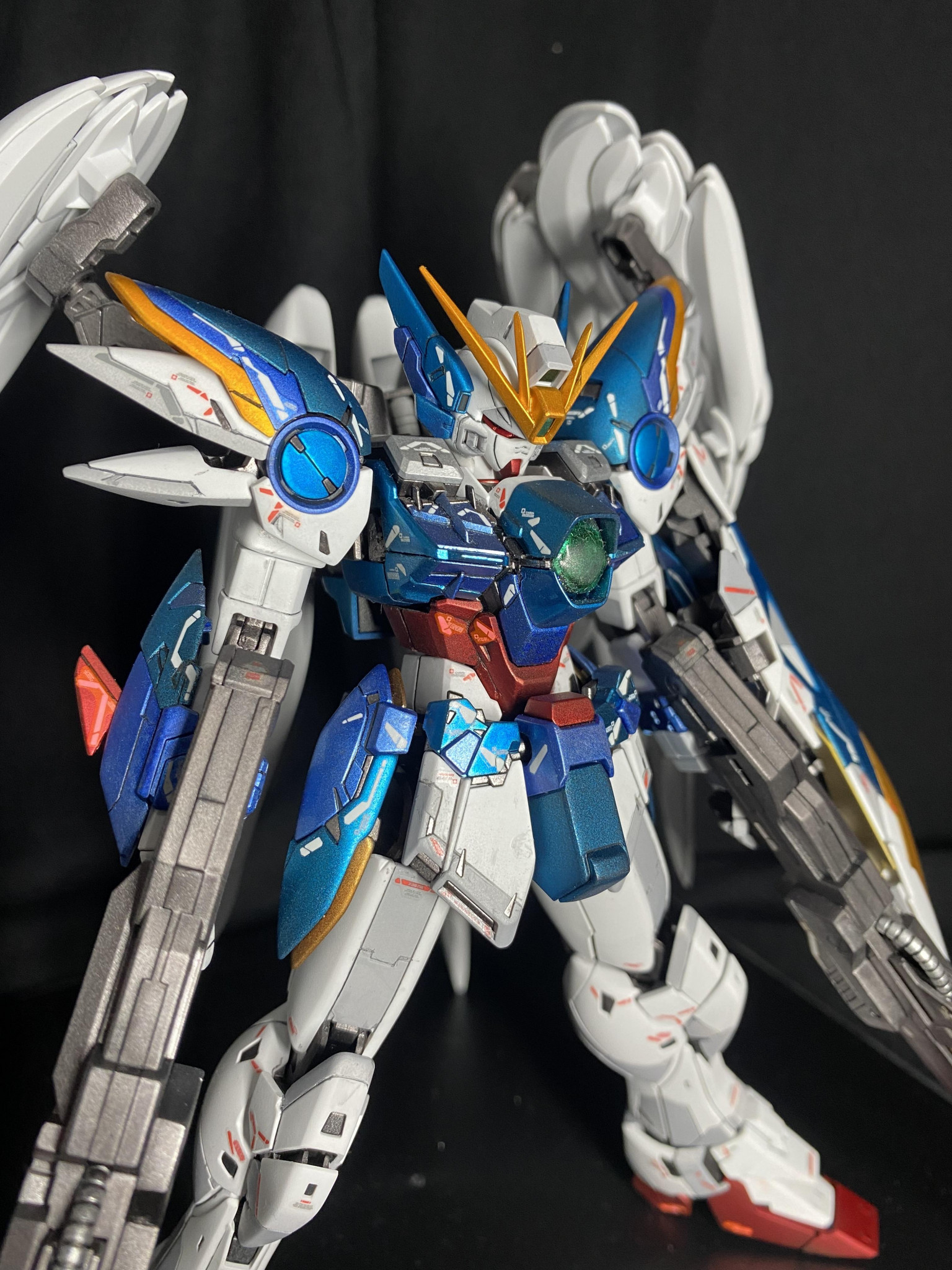 全塗装完成品】MGウイングガンダムゼロEW ver.ka(ガンプラ 完成品 ...