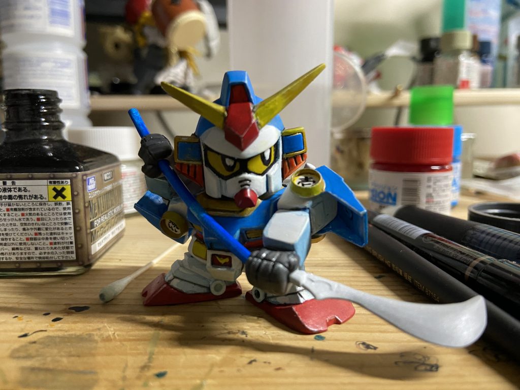 よ、よし目も入れたぞ!あとは黄色だ!