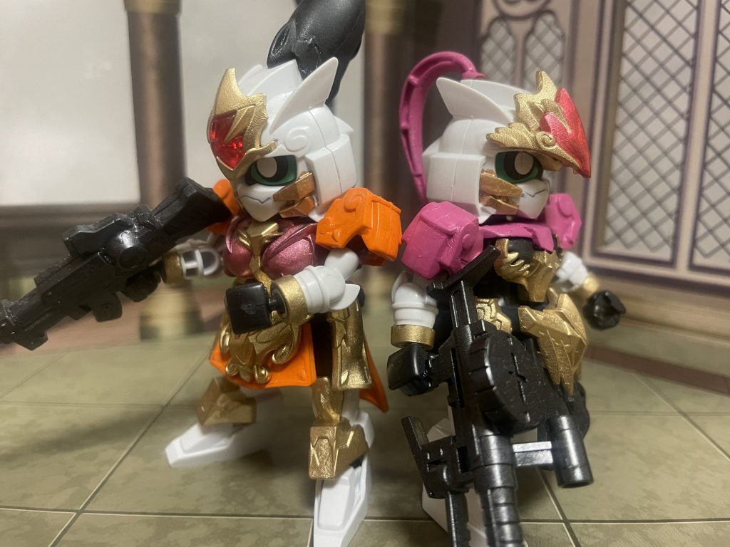 取り巻きツーショット。