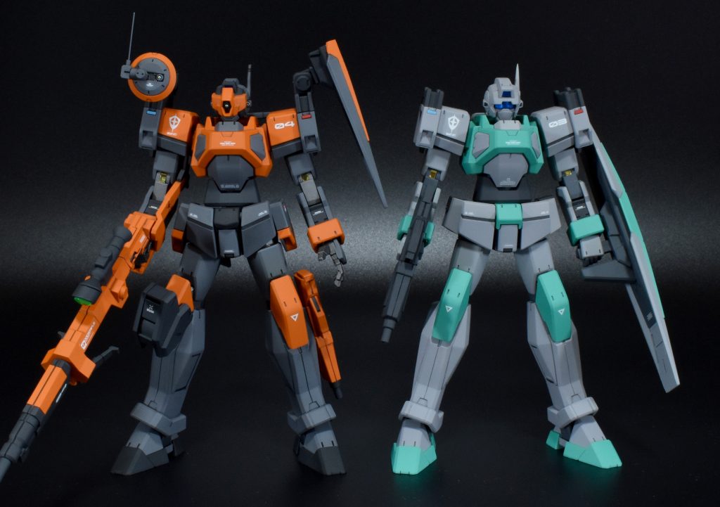 以前製作した素シャルドール改と比較テスト機っぽく見えますかね。