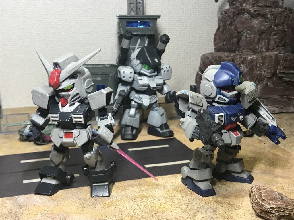 ボマーがいないので、それっぽいのを添えてスレイブ・レイス隊集結！