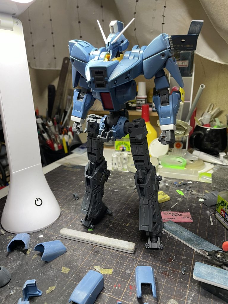 仮組み中です。