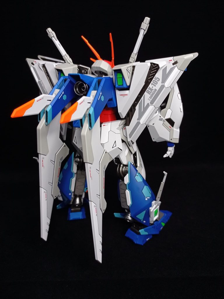 Ξガンダム (HGUC) 1/144 改修 塗装済完成品–3枚目/制作者：gemodels