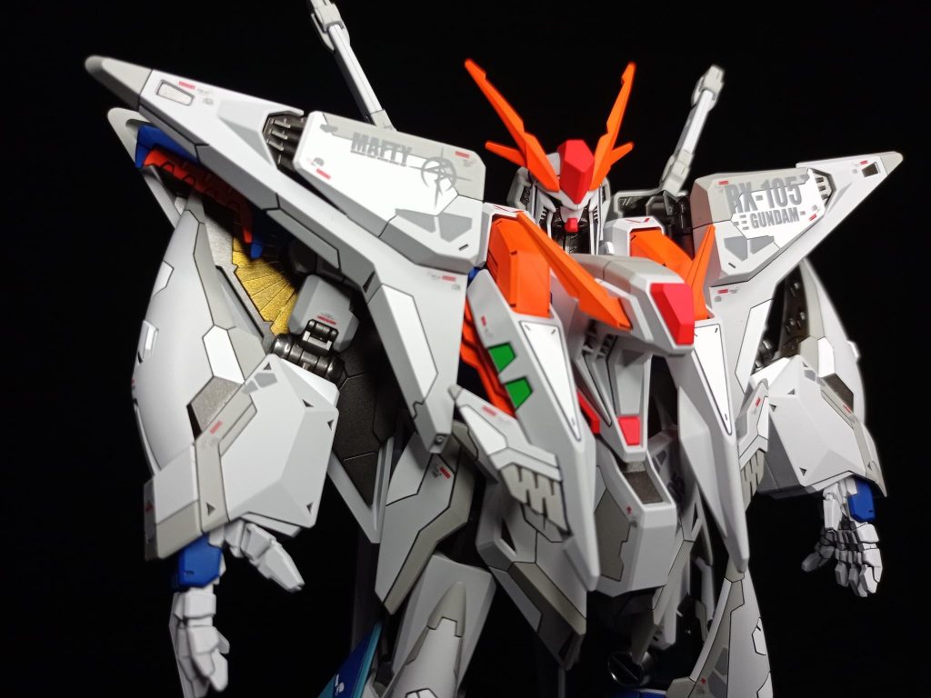 Ξガンダム (HGUC) 1/144 改修 塗装済完成品–4枚目/制作者：gemodels