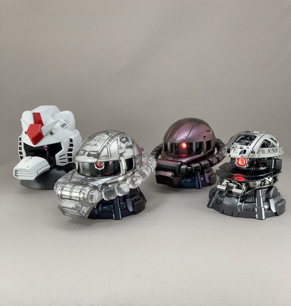 歴代ザクヘッドと。