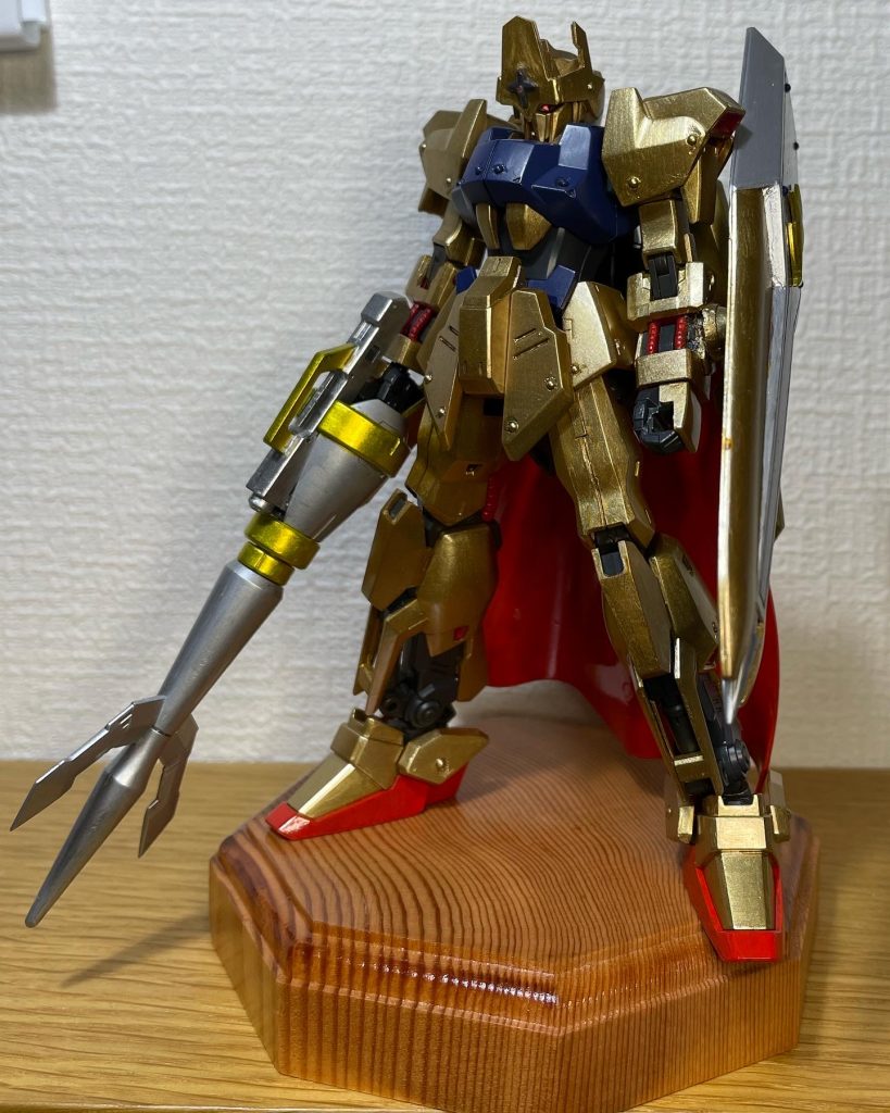 こんな感じになります〜😎即席の電磁ランスもどき🤤結構お気に入りです🤩