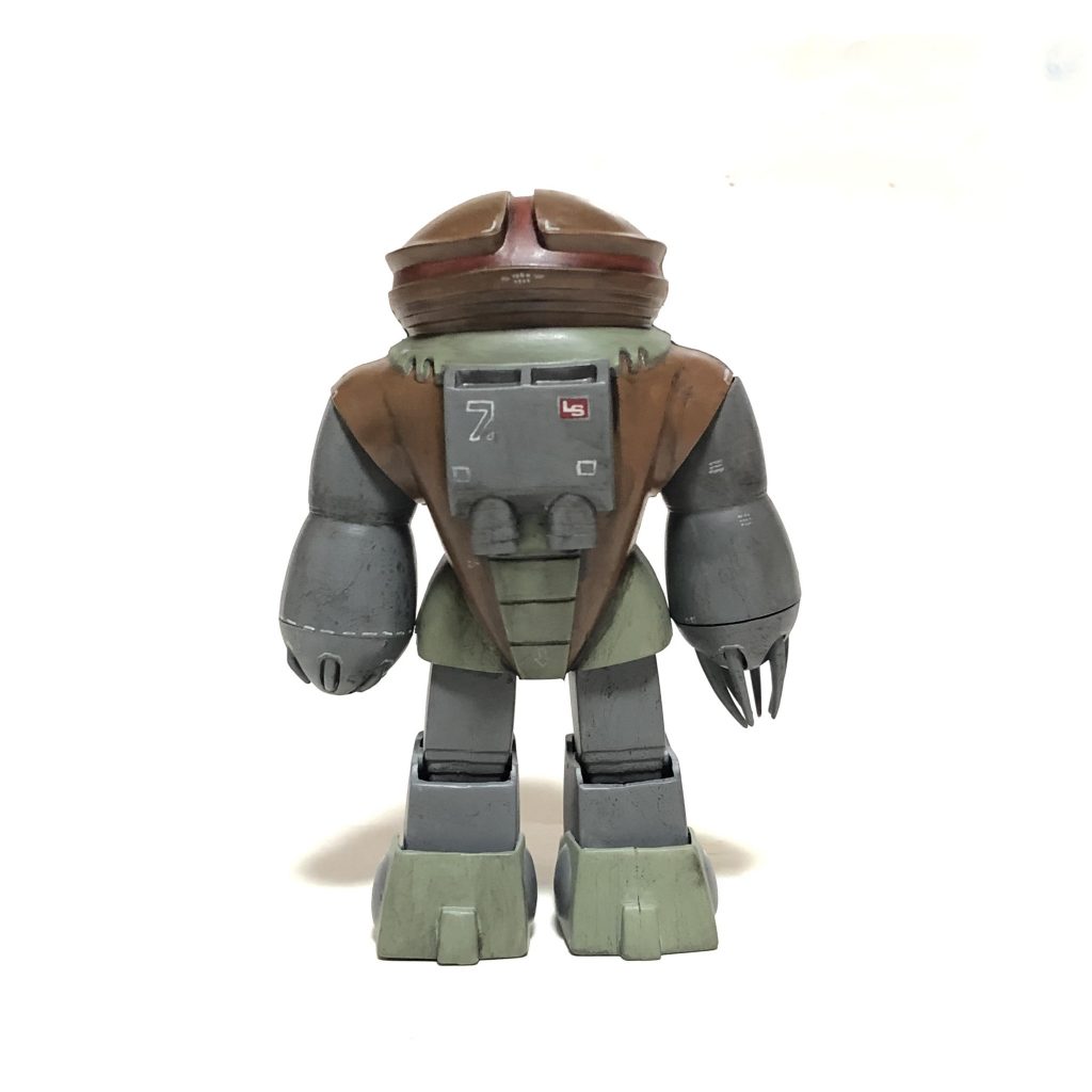 うしろこりゃアッガイだわ。