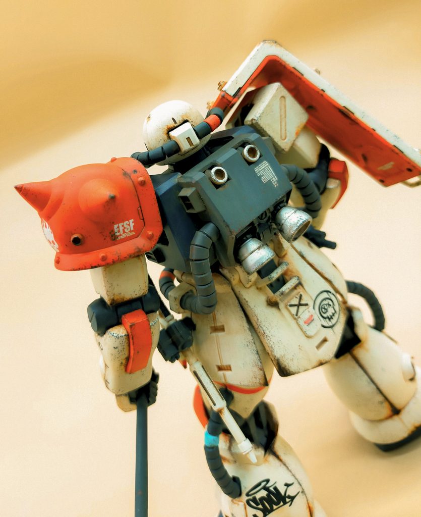 MG  ザクⅡF2型　連邦仕様–3枚目/制作者：坂本コウジ