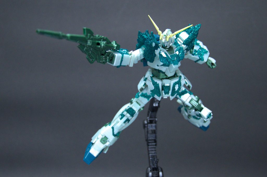 HG ユニコーンガンダム (光の結晶体)–8枚目/制作者：Hase205