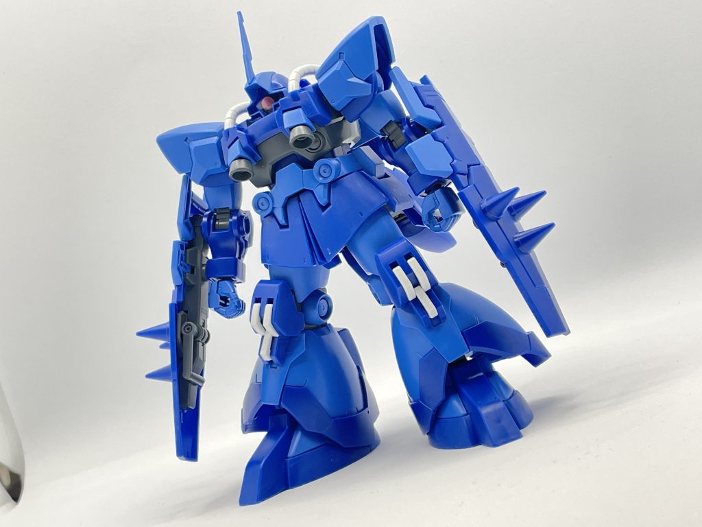 素組み色合いはまあ、あれだけどとてもいいディテールアップで使いやすい。ただ足腰はふにゃふにゃ