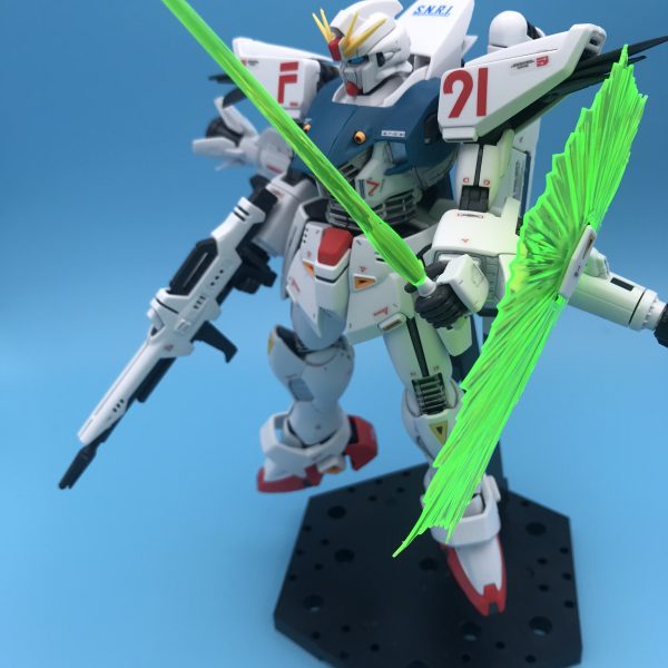 MG ガンダムF91 Ver.2.0 [チタニウムフィニッシュ]（素人部分