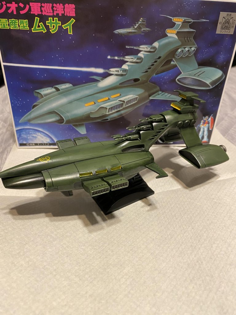 旧キット　量産型ムサイ–2枚目/制作者：タオパイパイ