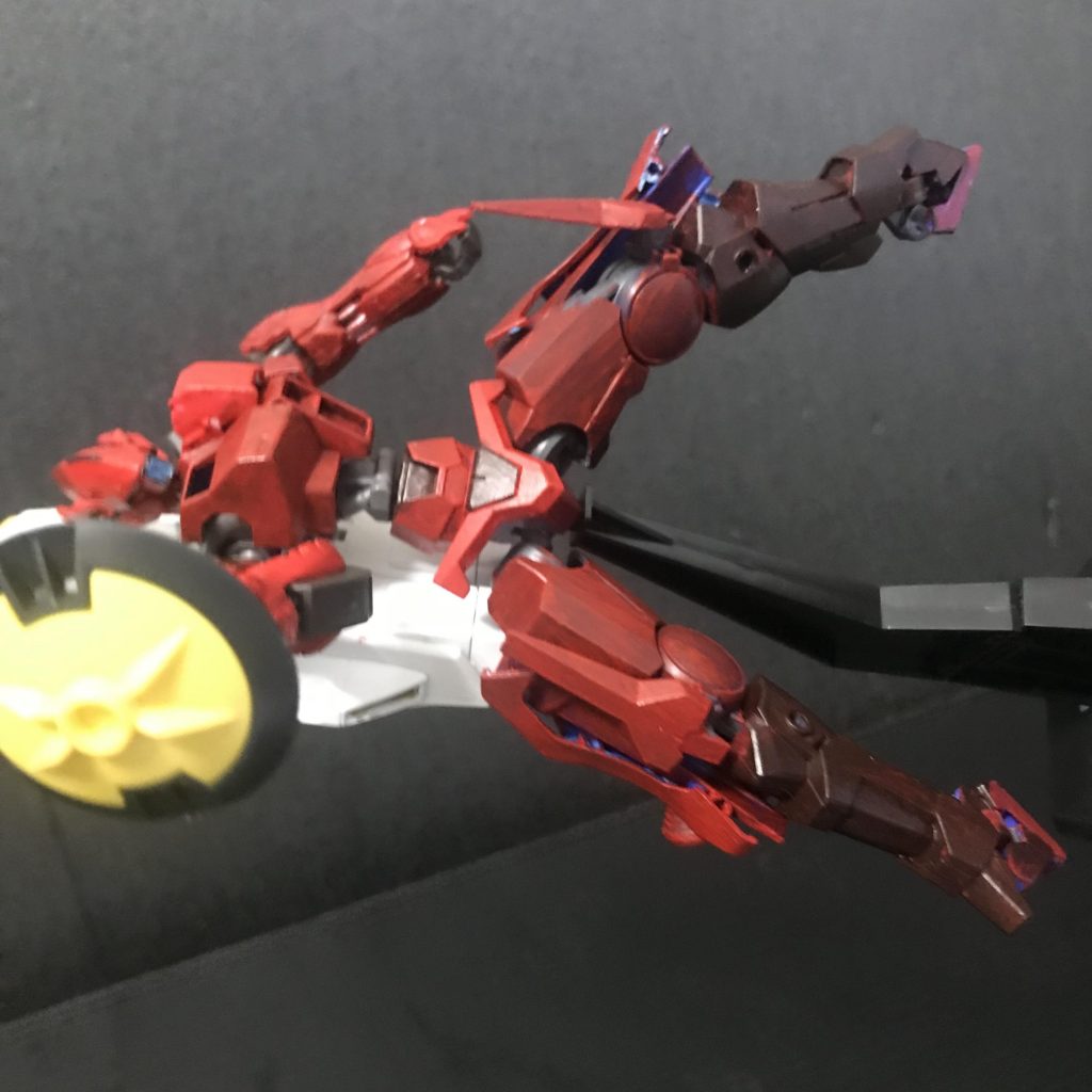 正直！武装は！全て！オミットしたので！ダミーバルーンと変わらん！ごめんなさい！というのも！mono様のメリクリウスも居るということなので！風船として！こっちのガンダムは！生きてもらいます！（全てから怒られろ）