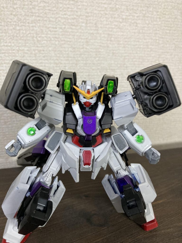 主兵装1GNキャノン写真は撮り忘れましたがもちろんGNシールド展開可能