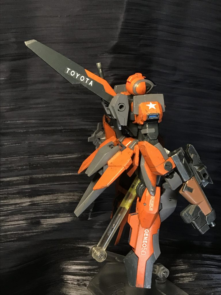 何がベースとかは特に無く、使えそうなジャンク品を繋ぎ合わせた感じです。