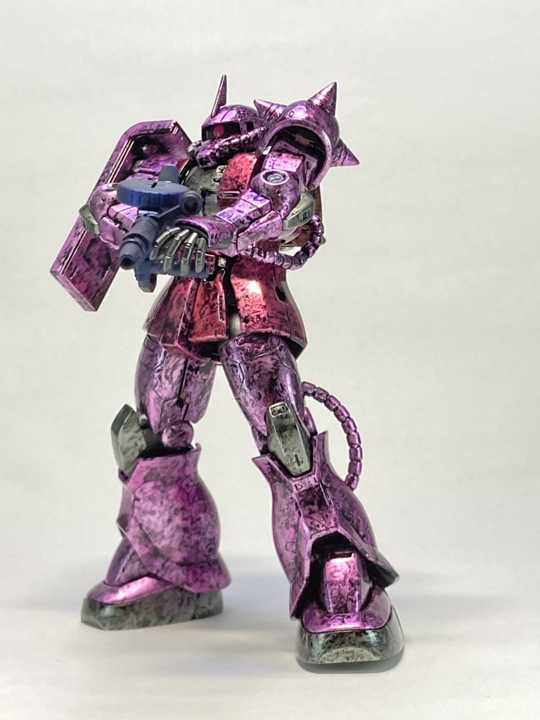 MS-06S シャア専用ザクⅡ(ver.HBD)–2枚目/制作者:アカツキ@田舎モデラー