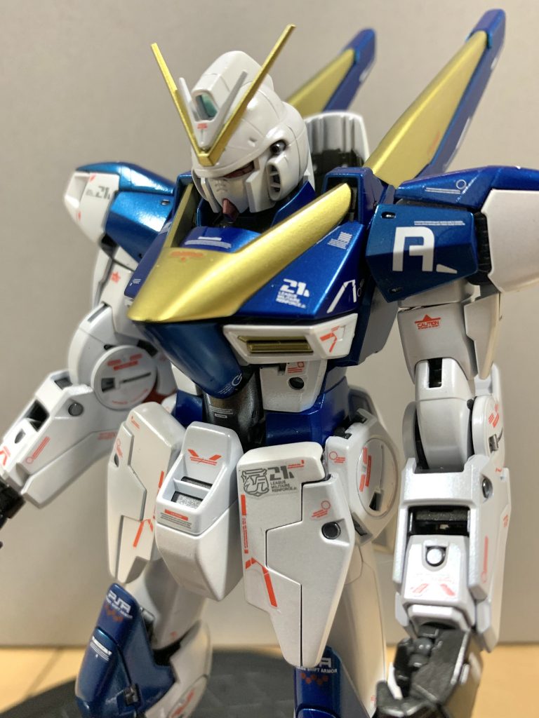 V2ガンダムver.ka チタニウム風塗装–2枚目/制作者：Lieeze