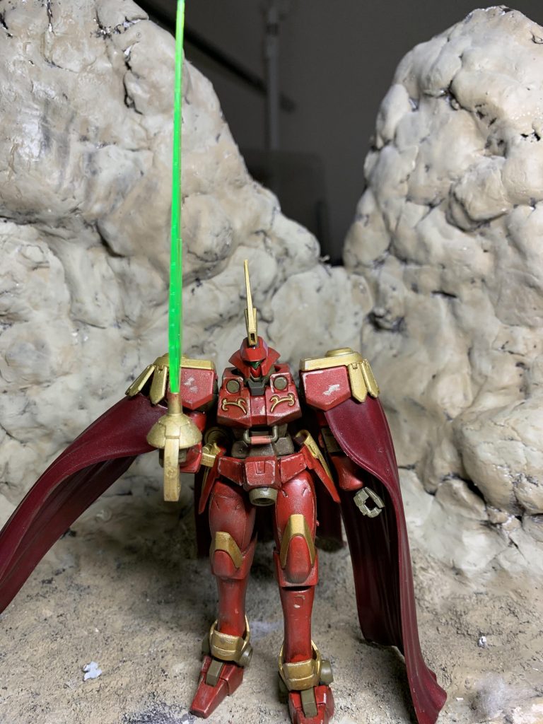 ビームサーベル系の奴、フェンシングの剣なのがなかなかに面白いですのだ。サーベルの形が昔のHGに近いのがなかなかに趣きがありますね。