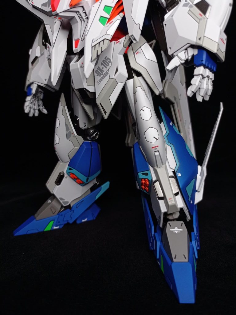 Ξガンダム (HGUC) 1/144 改修 塗装済完成品–2枚目/制作者：gemodels