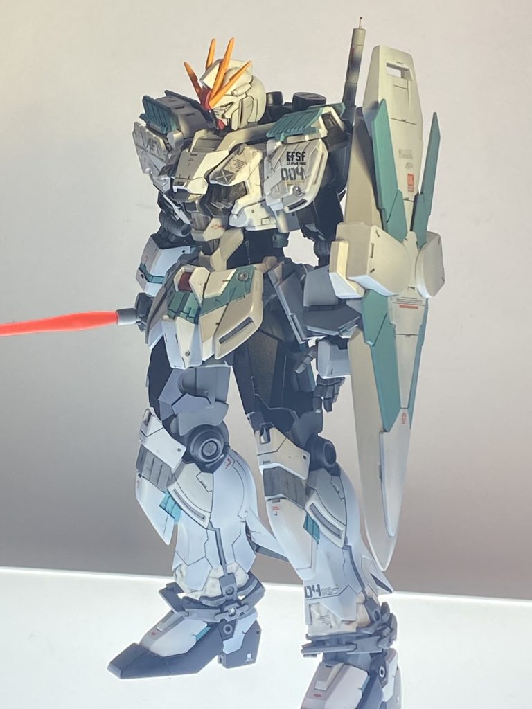 陸戦型ナラティブガンダムC装備–3枚目/制作者：kiyoharuda