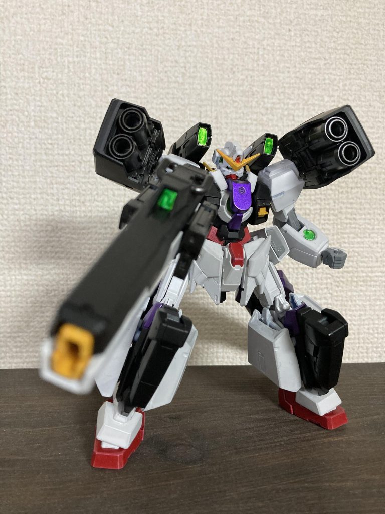 主兵装3GNバズーカやはりティエリア機と言えばコレかな