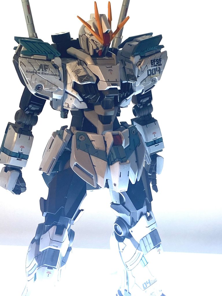 陸戦型ナラティブガンダムC装備–4枚目/制作者：kiyoharuda